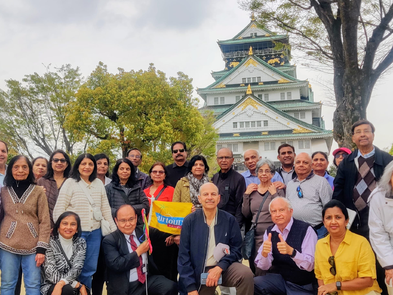 Group Picture of Japan South Korea March 2025 Tour